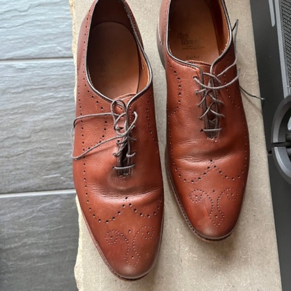 Allen Edmonds Fairfax Brown Leather Shoes